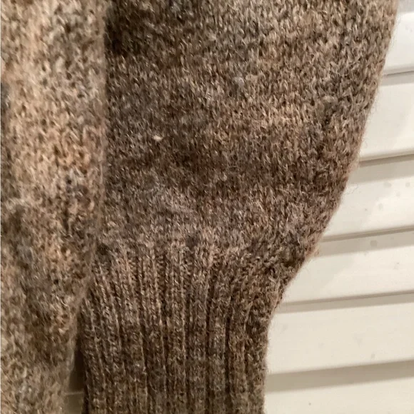 Saks Fifth Avenue Vintage Brown Tweed Cardigan 1960s Rare 100% wool RARE - Picture 12 of 13